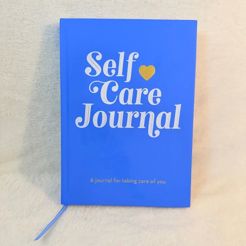Free Period‎ Press Self Care Journal Blue Hardcover Guided Prompt Diary FP302-TA